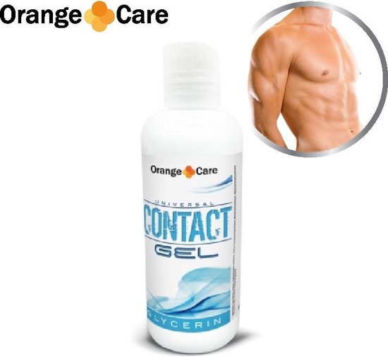 Foto: Orange care contactgel elektriciteitsgeleider 200 ml elektroden therapie geleding elektroden geleidende elektrode gel voor tens ems spierstimulatie apparaten voor bescherming huid en hydratatie