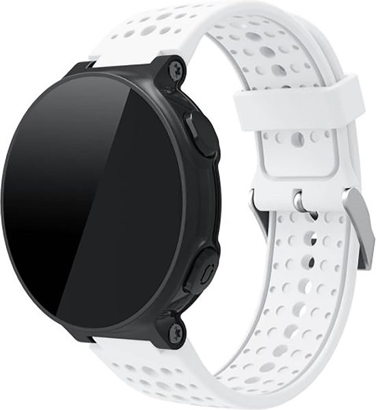 Horlogeband van Siliconen voor Garmin Forerunner 220/230/235/620/630/735XT  | 22.4 mm |... | bol.com