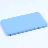 Mondmasker case - masker houder - box - opbergbox - protect mondkapjes - blauw - 19X11X1.5 - antibacterial