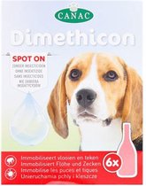 Dimethicon™ Anti-vlooien en anti-teken Honden | Anti-vlooienmiddel | Anti-tekenmiddel Honden | zonder insecticiden