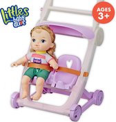 Hasbro Littles Baby Alive Pop + Wandelwagen en Accessoires Assorti