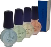 Nagel polijst verzorgings set Konad nagelriem Olie - nagelverharder -Cuticle remover- 4 stappen polijst blok