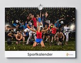 Idée cadeau ! | Calendrier Sport 35x24 cm | Calendrier des anniversaires