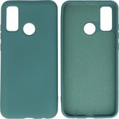 Bestcases Fashion Telefoonhoesje Backcover Huawei P Smart 2020 - Donker Groen