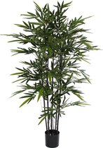 Mica Decorations Bamboe Kunstplant - H140 x Ø95 cm - zwart