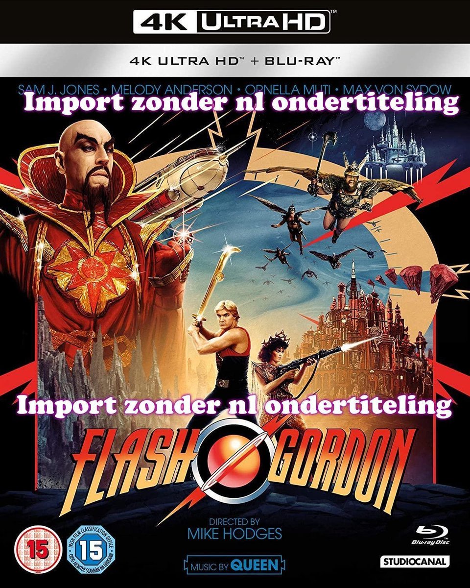 Flash Gordon 40th Anniversary [4K Ultra HD + Blu-ray] [2020]-