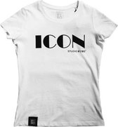 STUDIO BY BO® Meisjes T-shirt Icon Wit  | 100% GOTS gecertificeerd biologisch katoen | Maat 9-11 jaar 134-146cm | Biokatoen | Tof verpakt!