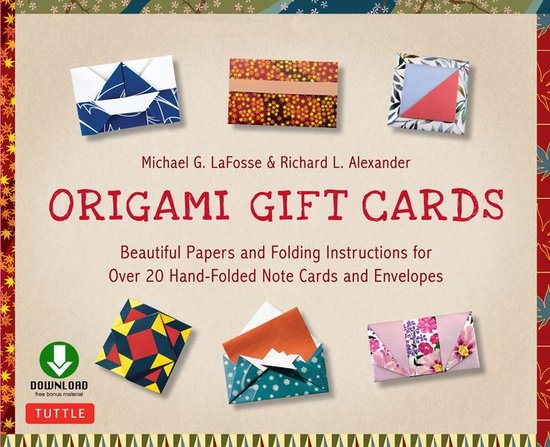 Origami Gift Cards Ebook - cover