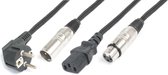 Combikabel – PD Connex LAI10 combikabel voor lichteffecten, 10 meter. Twee kabels in één!