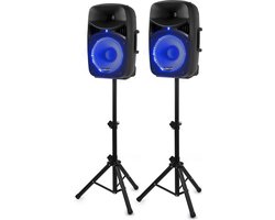 Geluidsinstallatie - Vonyx VPS122 actieve 800W Bluetooth geluidsinstallatie met mp3 speler