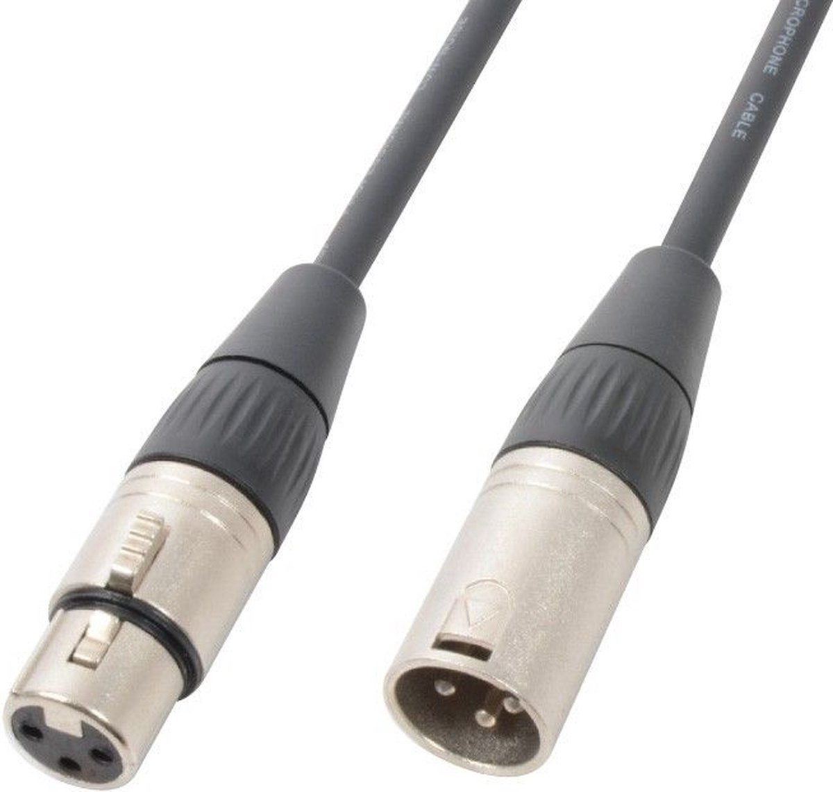 DMX kabel XLR Male - XLR Female 0.75m