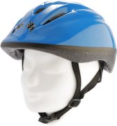 kinderfietshelm race car - blauw (52-56 cm)