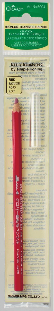 Clover Iron-on Transfer pencil Red