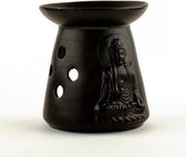 Oliebrander - Zwart Meditatie Boeddha
