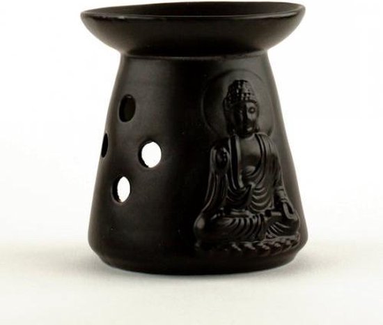 Boeddha Oliebrander - Zwart Meditatie