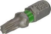 Dynaplus bit torx TX-20 lengte 25mm set=10 st groen