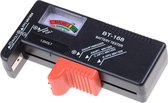 Analoge Batterijtester - Batterijtester met Accu-indicator - Batterijmeter - Accutester - Batterijen Tester