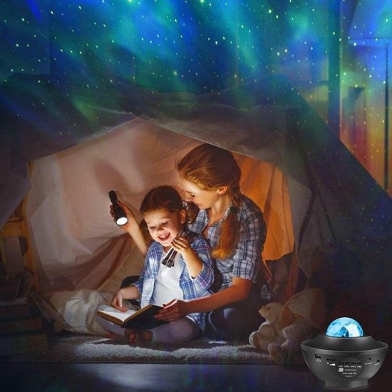 UNBON Projecteur Ciel Étoilé Galaxie, Veilleuse Enfant Étoilé