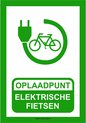 Oplaadpunt elektrische fietsen