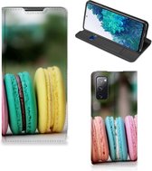 Smart Cover Maken Geschikt voor Samsung Galaxy S20 FE GSM Hoesje Macarons