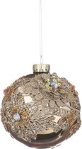 House Of Seasons Kerstbal 10 Cm Goud