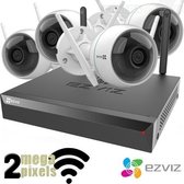 Ezviz Full HD wifi cameraset - 30 meter nachtzicht - mpsetw45