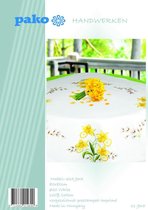 Tafelkleed gele narcissen borduren (pakket)