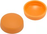 10 stuks - Afdekkapjes voor schroeven - 13mm - Oranje