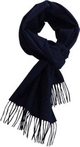 Sjaal - Blauw - Heren - Dames - Blauw strepen - Warme sjaal - Gebreide sjaal blauw