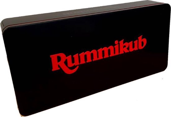 Afbeelding van het spel Rummikub black in tin Limited edition