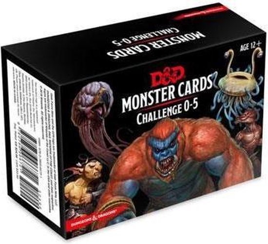 Thumbnail van een extra afbeelding van het spel D&D Monster Cards Challenge 0-5