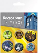 Doctor Who Alien Adventures badge pack