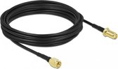 DeLOCK 90448 coax-kabel LMR100 7,5 meter SMA Zwart