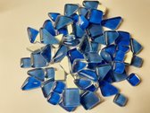 Soft Glass Puzzles 300 gram, Donker Blauw mix