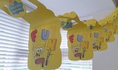 Spongebob Feestslinger 4 meter, Kinderverjaardag, Feest