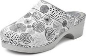 Clog met Buigzame PU Loop Zool Cirkels | Medische klompen | Bighorn 5030 | Maat 38