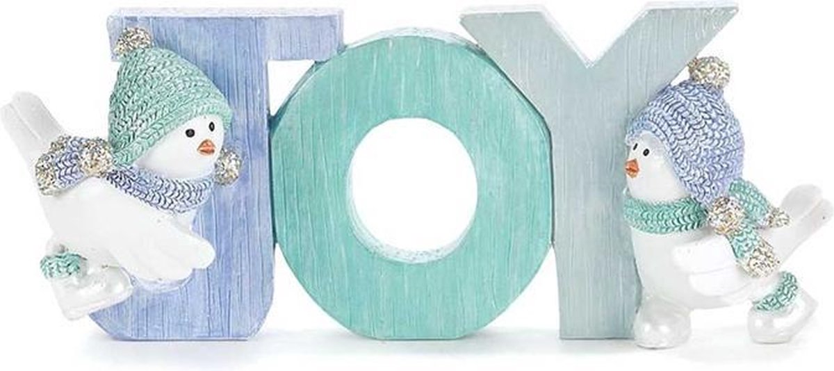 Decoratief Beeld - Vogeltjes Joy Homedecor - Polyresin - 316europe - Multicolor