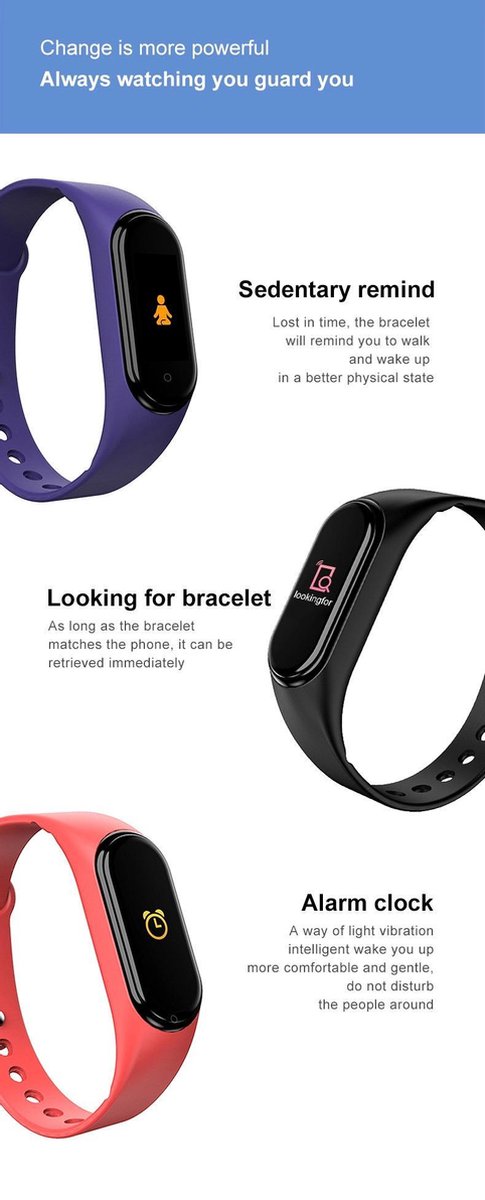 Reloj Deportivo Inteligente M5 Pro Triple A - Tienda Yes
