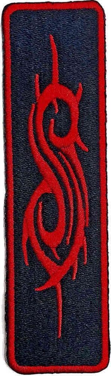 Slipknot - Black Tribal Sigil Patch - Rood/Zwart