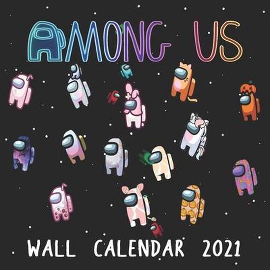 Among Us 2021 Wall Calendar Among Us Game 16 Months 2021/2022 Wall