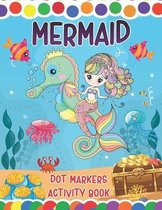 Mermaid Dot Markers Activity Book