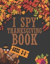 I Spy Thanksgiving Book: for Kids Ages 2-5
