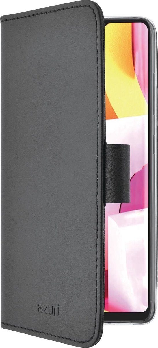 Azuri Samsung Galaxy A71 hoesje - Walletcase - Zwart