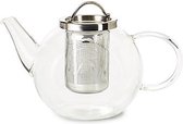 Theepot - Theepot glas - Glazen theepot met filter - Kilian - 1200 ml