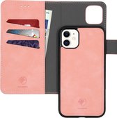 iMoshion Hoesje Geschikt voor iPhone 11 Hoesje Met Pasjeshouder - iMoshion Uitneembare 2-in-1 Luxe Bookcase - Roze