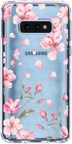 Design Backcover Samsung Galaxy S10e hoesje - Bloesem Watercolor