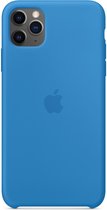Apple Silicone Backcover iPhone 11 Pro Max hoesje - Surf Blue