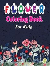 Flower Coloring Book for Kids