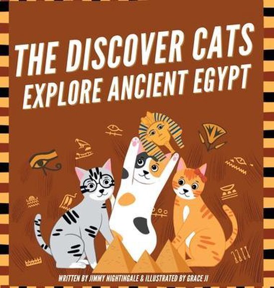 The Discover Cats Explore Ancient Egypt - cover
