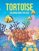 Tortoise coloring book for kids